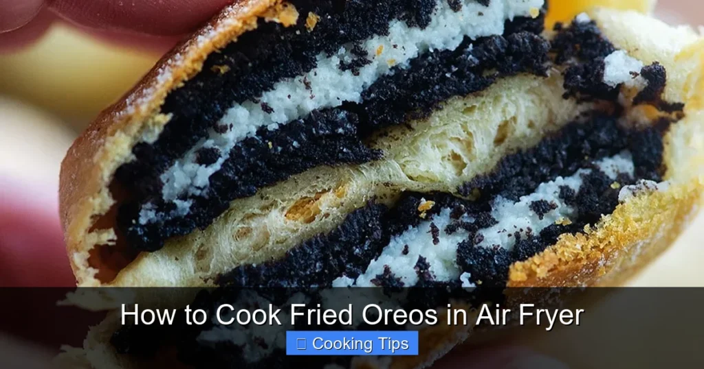How to Cook Fried Oreos in Air Fryer