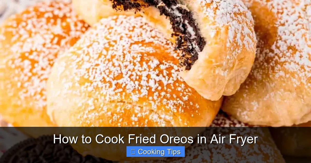How to Cook Fried Oreos in Air Fryer