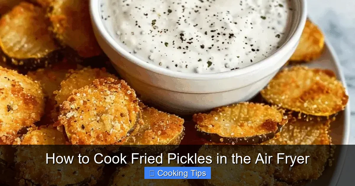 How to Cook Fried Pickles in the Air Fryer