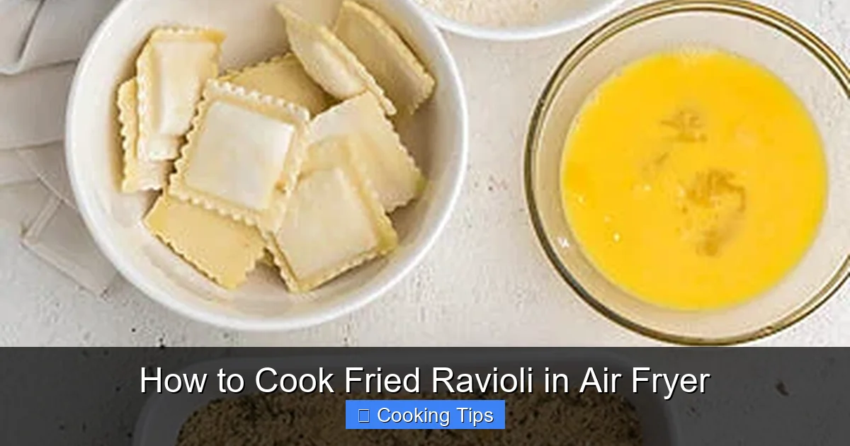 How to Cook Fried Ravioli in Air Fryer