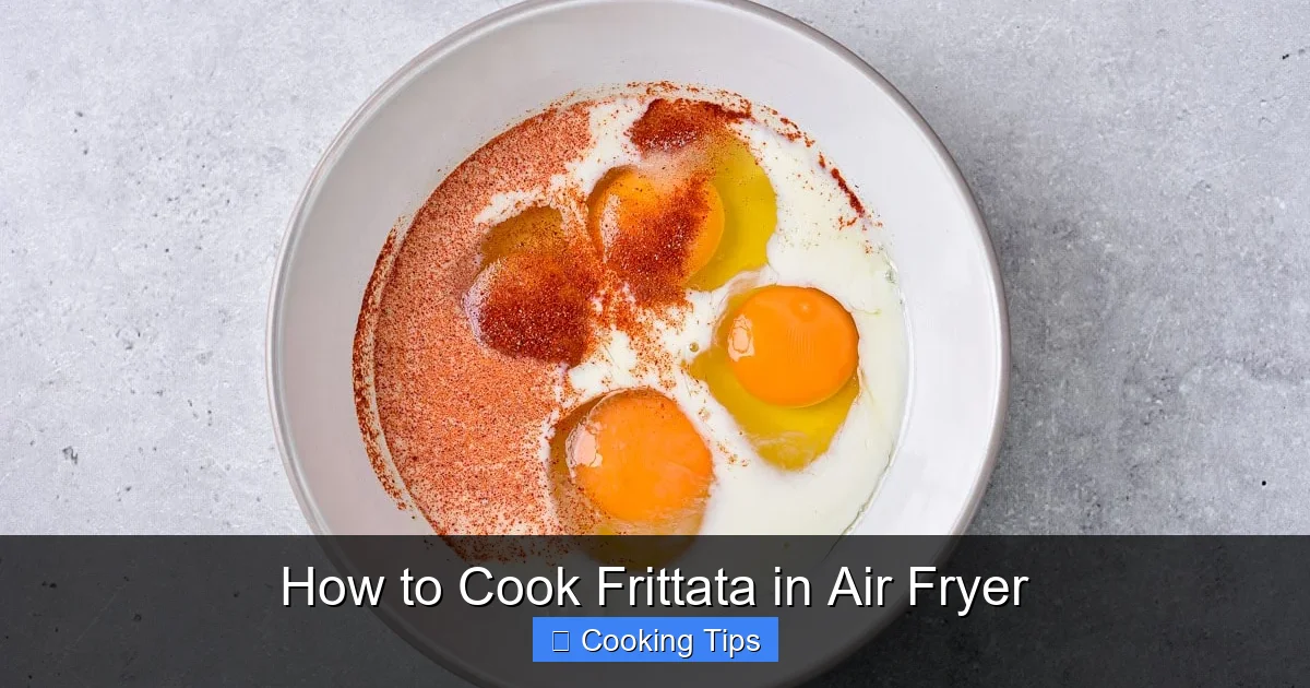 How to Cook Frittata in Air Fryer