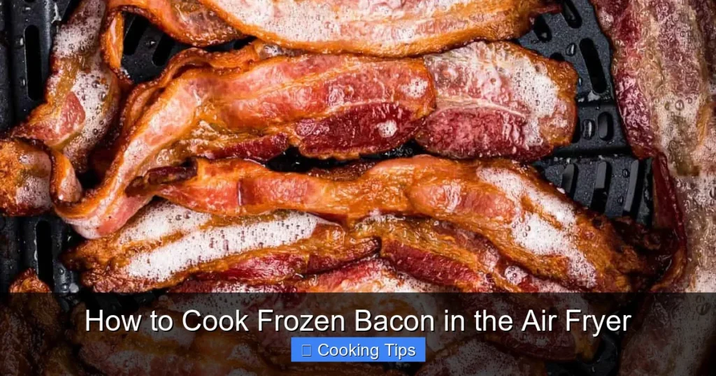 How to Cook Frozen Bacon in the Air Fryer