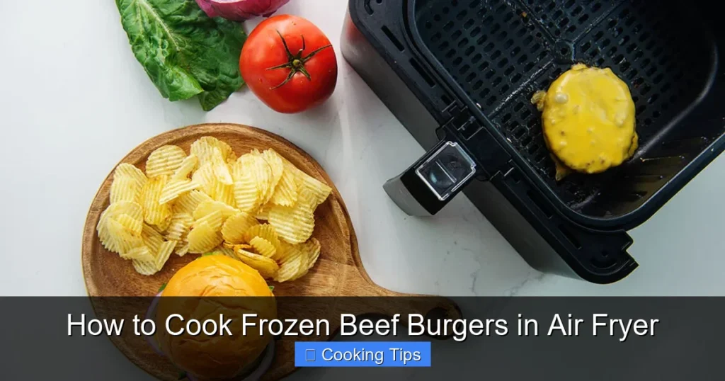 How to Cook Frozen Beef Burgers in Air Fryer