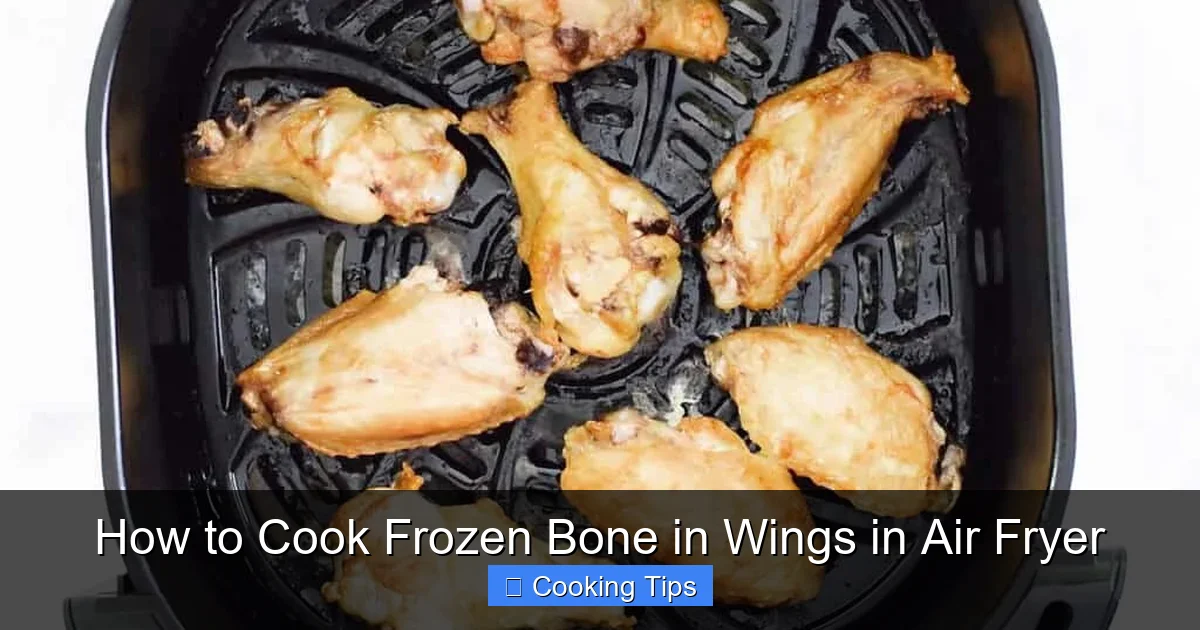 How to Cook Frozen Bone in Wings in Air Fryer