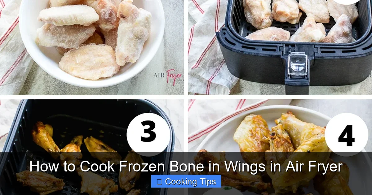 How to Cook Frozen Bone in Wings in Air Fryer