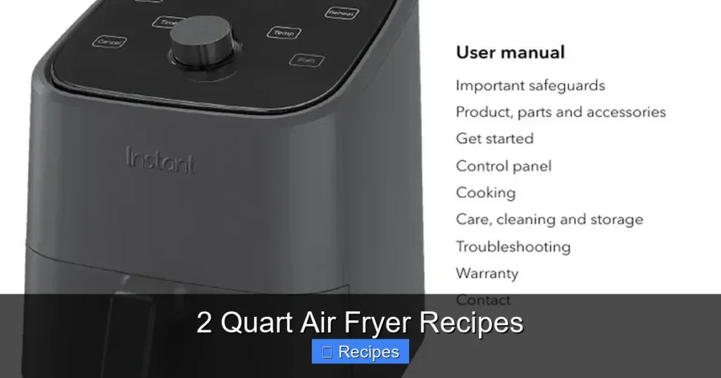 2 Quart Air Fryer Recipes