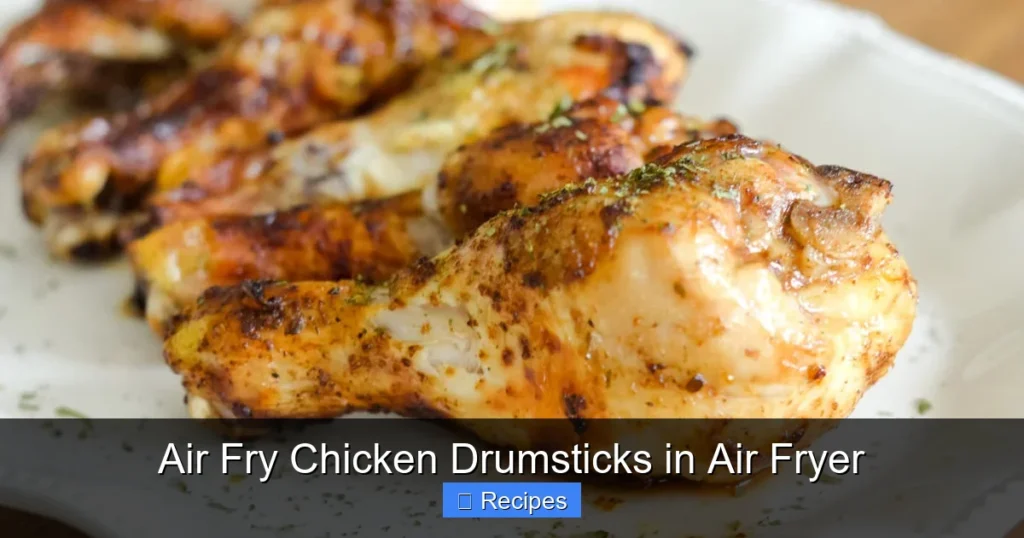 Air Fry Chicken Drumsticks in Air Fryer