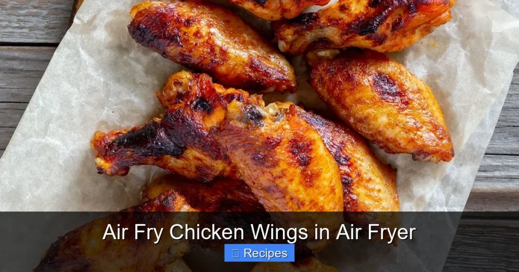Air Fry Chicken Wings in Air Fryer
