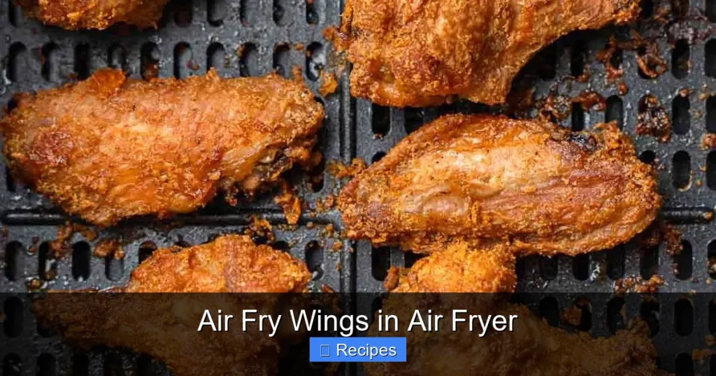 Air Fry Wings in Air Fryer