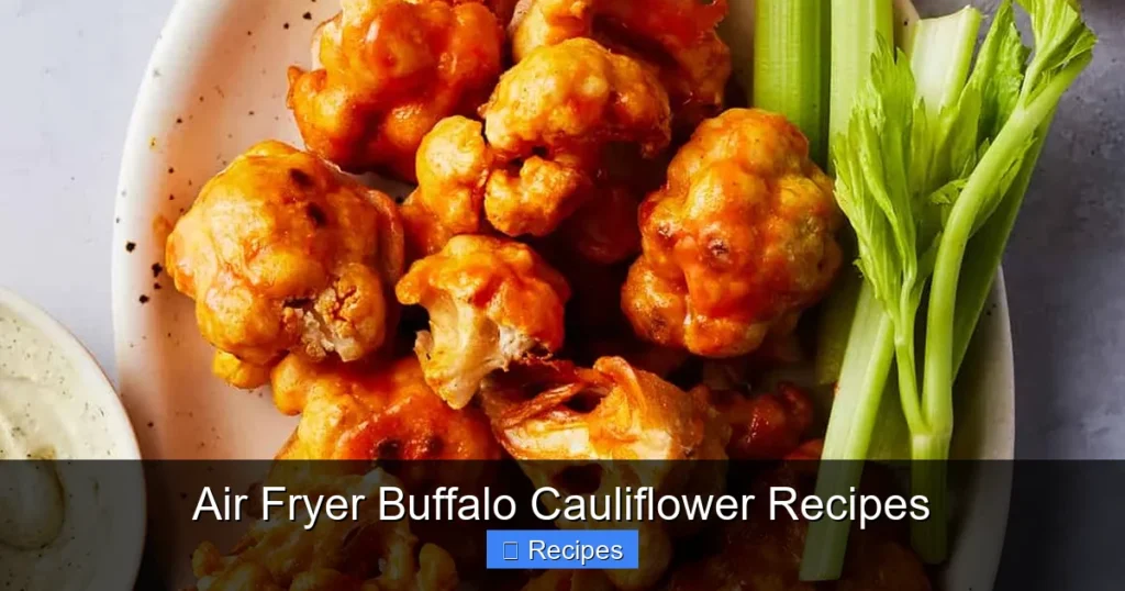 Air Fryer Buffalo Cauliflower Recipes