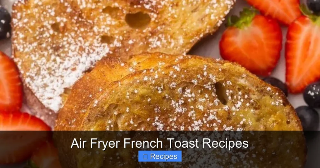 Air Fryer French Toast Recipes