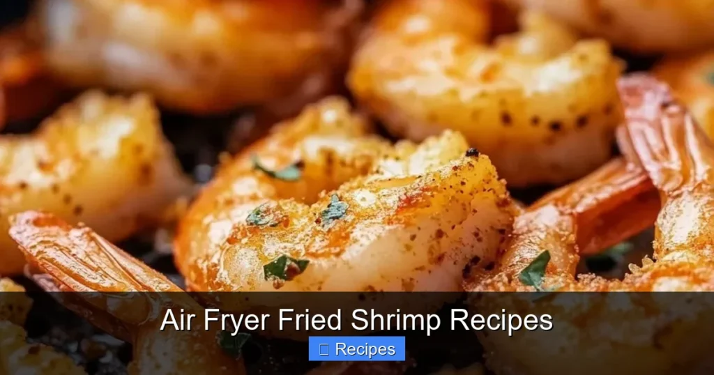 Air Fryer Fried Shrimp Recipes