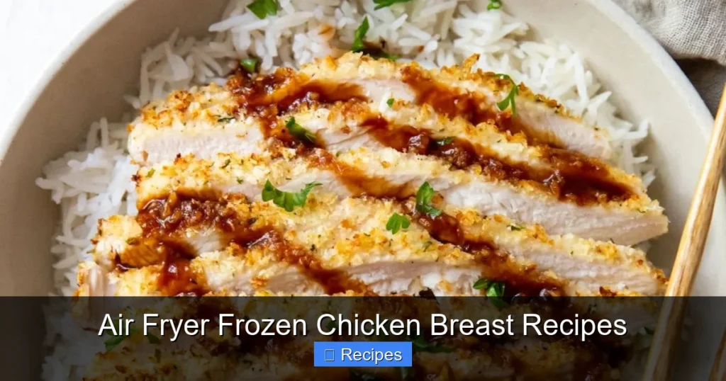 Air Fryer Frozen Chicken Breast Recipes