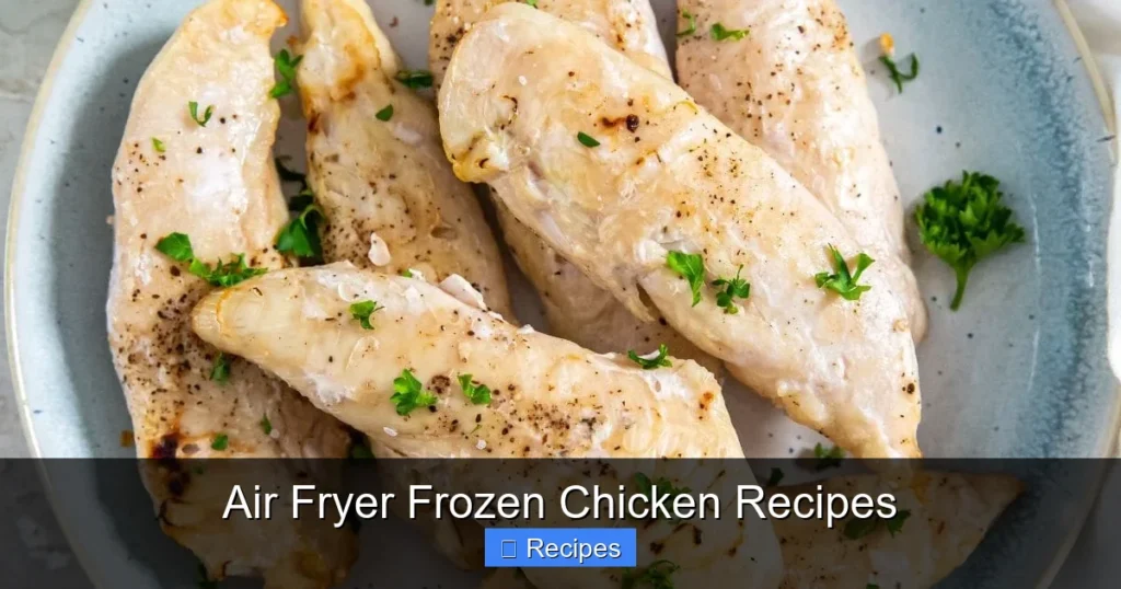 Air Fryer Frozen Chicken Recipes