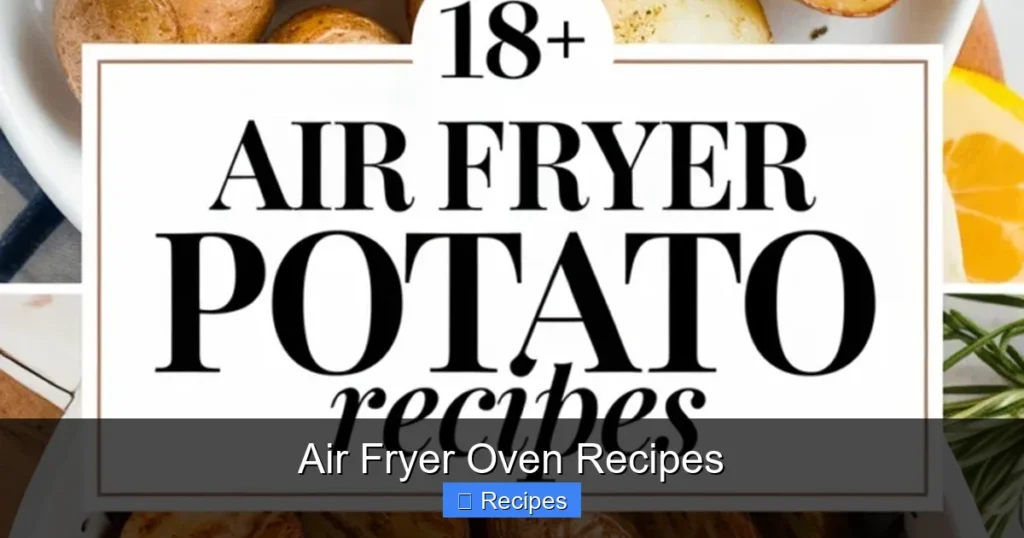 Air Fryer Oven Recipes