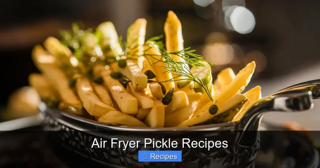 Air Fryer Pickle Recipes