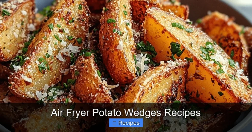 Air Fryer Potato Wedges Recipes