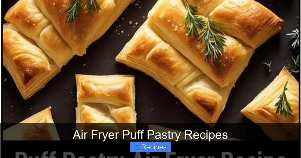 Air Fryer Puff Pastry Recipes