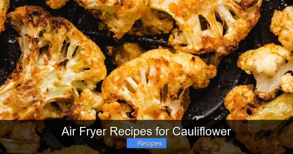 Air Fryer Recipes for Cauliflower