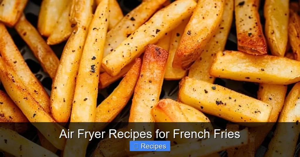 Air Fryer Recipes for French Fries