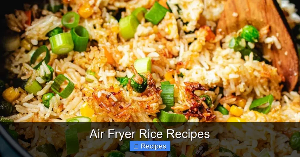 Air Fryer Rice Recipes