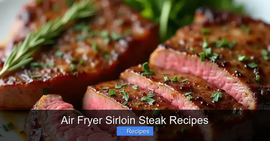 Air Fryer Sirloin Steak Recipes