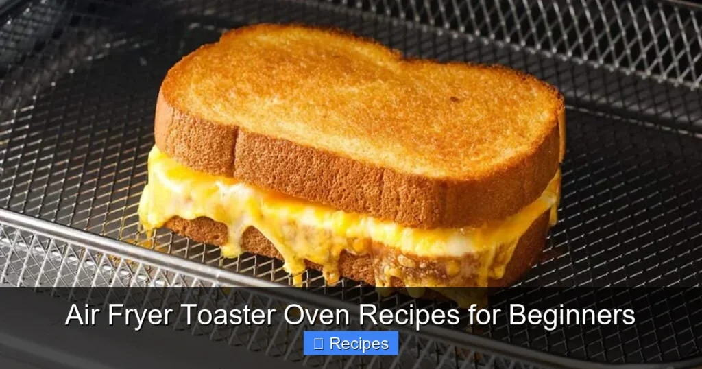 Air Fryer Toaster Oven Recipes for Beginners