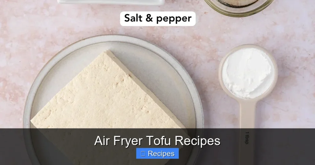 Air Fryer Tofu Recipes