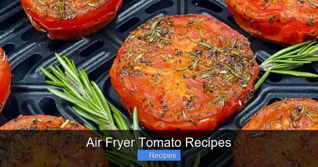 Air Fryer Tomato Recipes