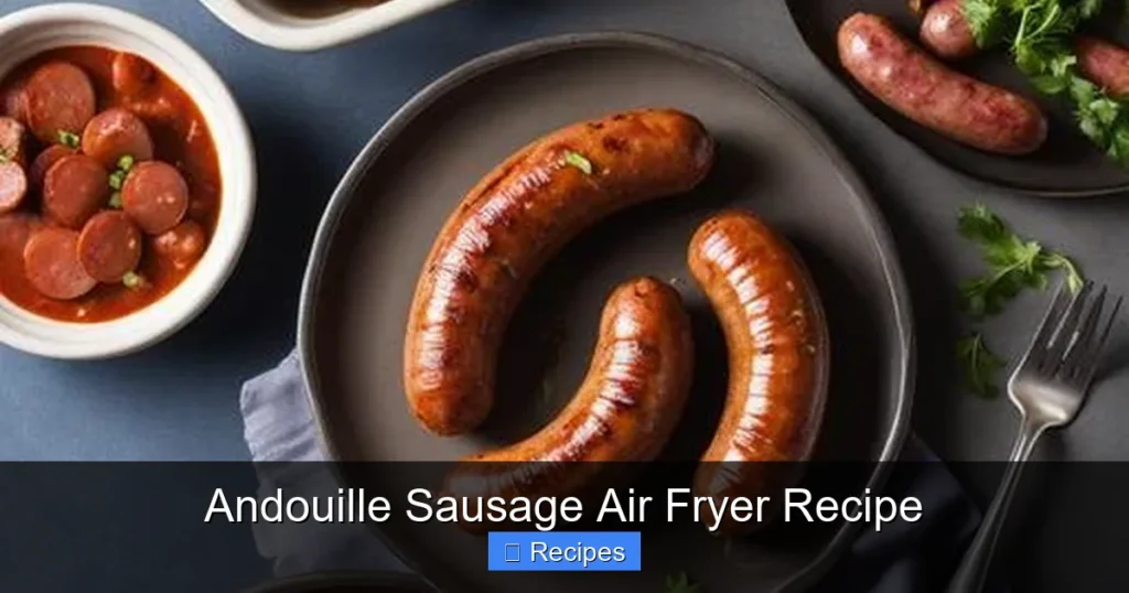 Andouille Sausage Air Fryer Recipe