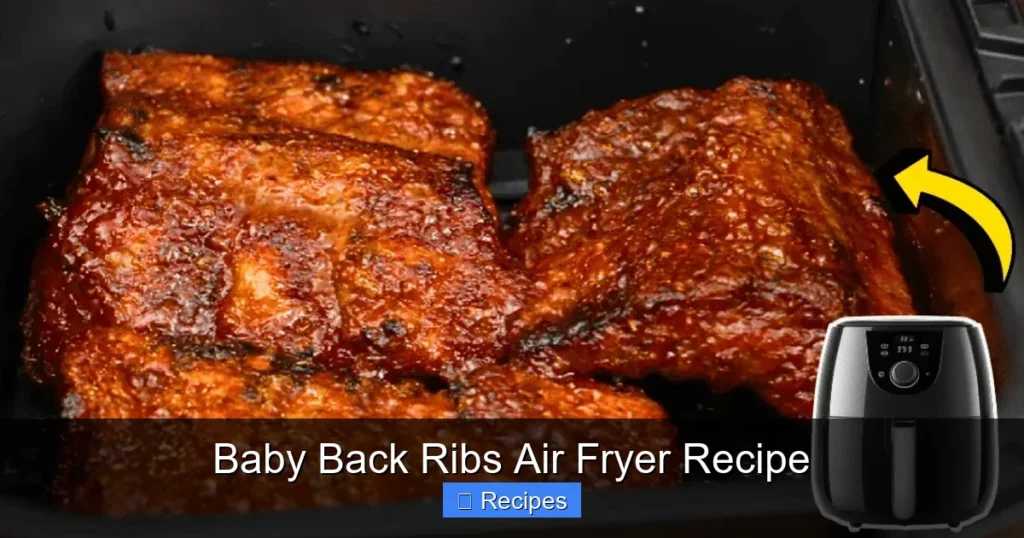Baby Back Ribs Air Fryer Recipe