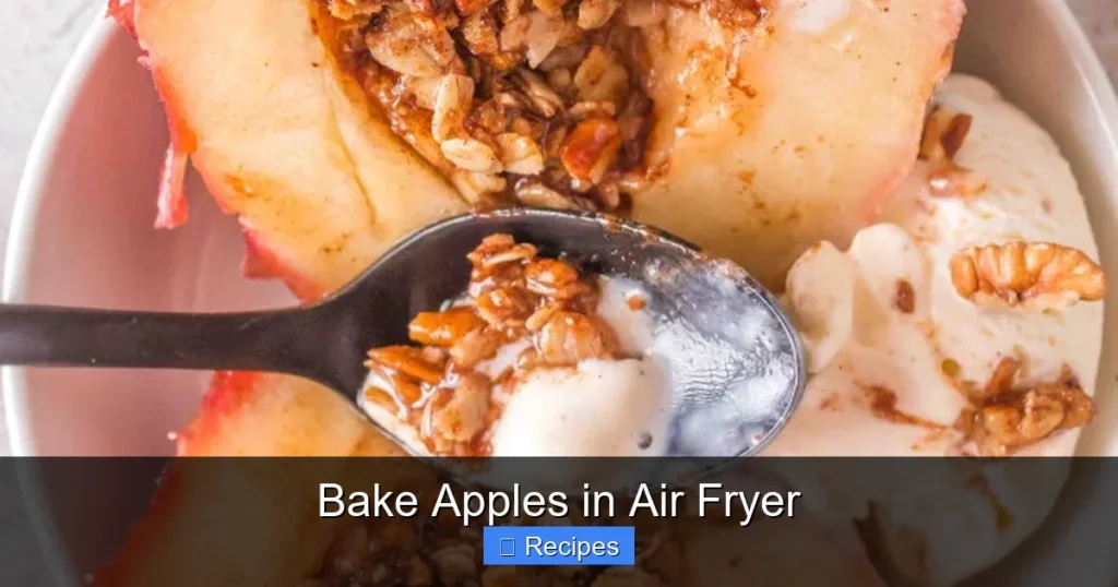 Bake Apples in Air Fryer