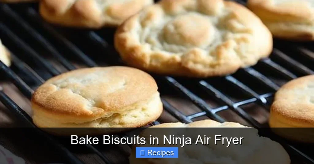 Bake Biscuits in Ninja Air Fryer