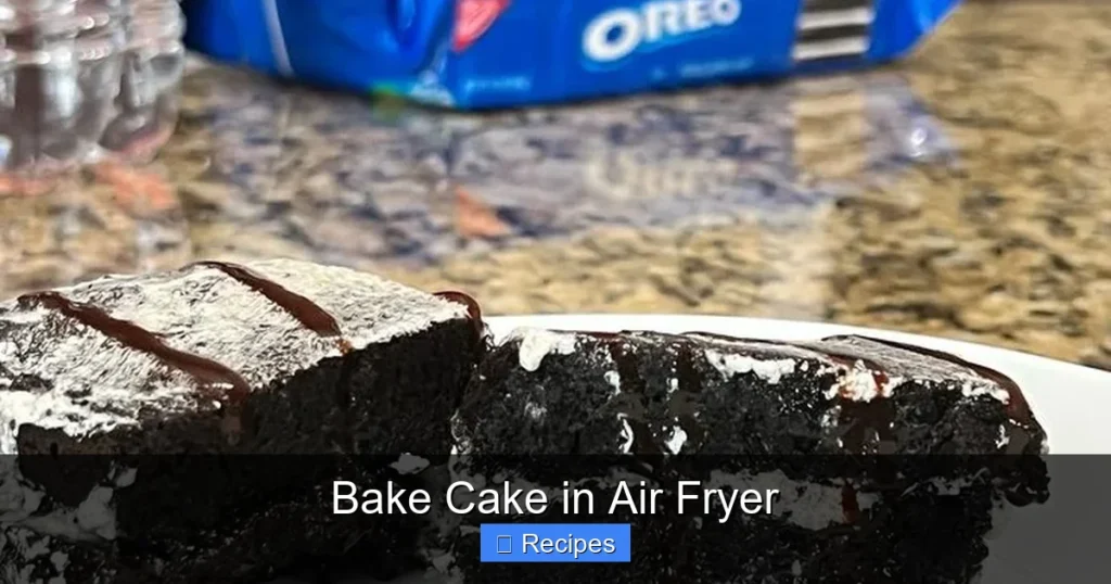 Bake Cake in Air Fryer