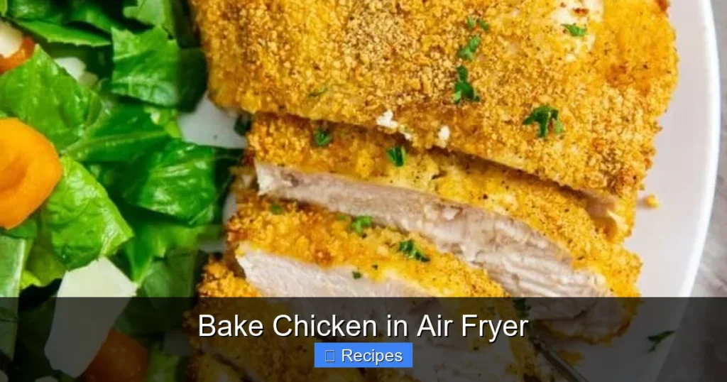 Bake Chicken in Air Fryer