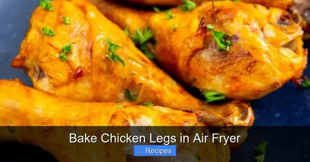 Bake Chicken Legs in Air Fryer