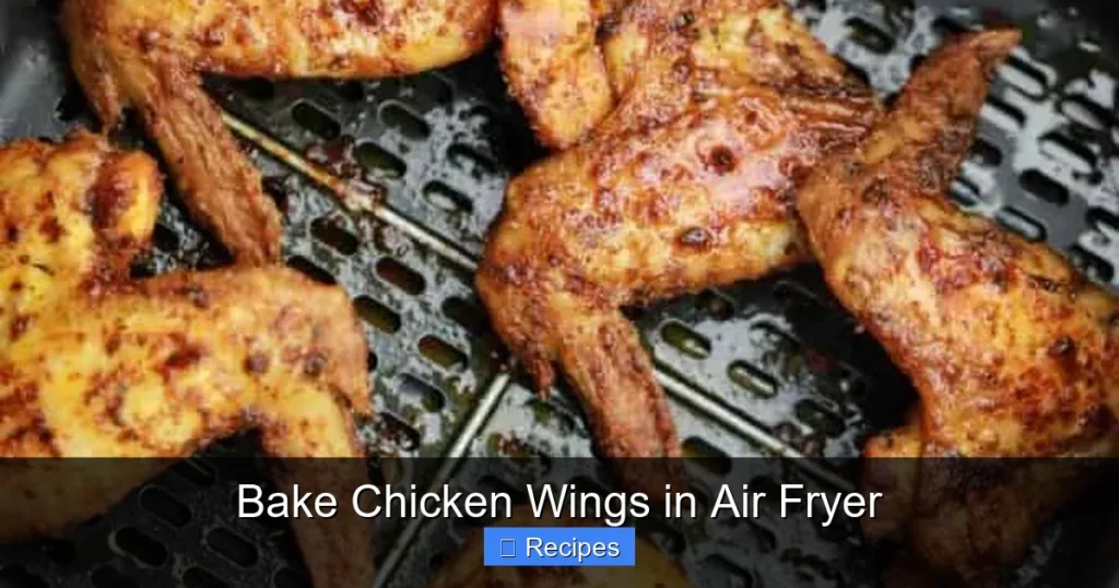 Bake Chicken Wings in Air Fryer