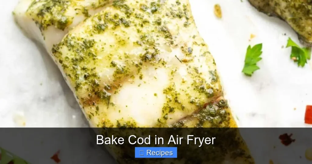 Bake Cod in Air Fryer