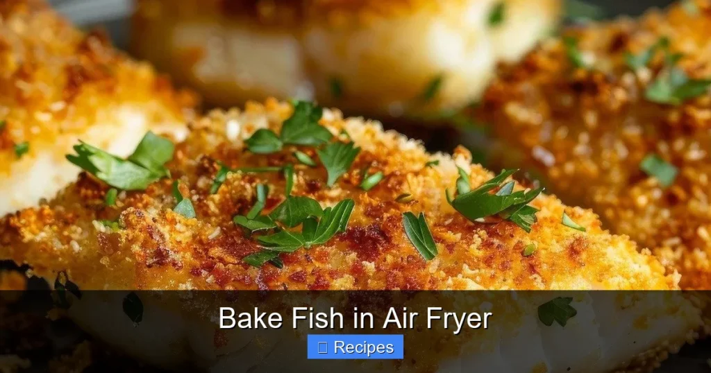 Bake Fish in Air Fryer