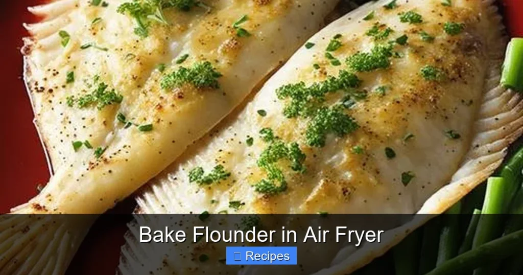 Bake Flounder in Air Fryer
