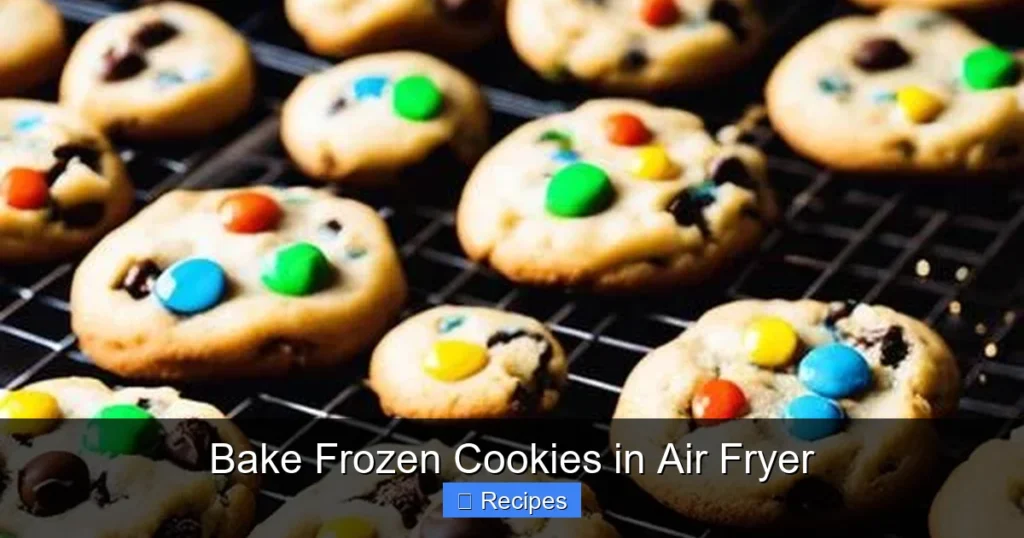 Bake Frozen Cookies in Air Fryer