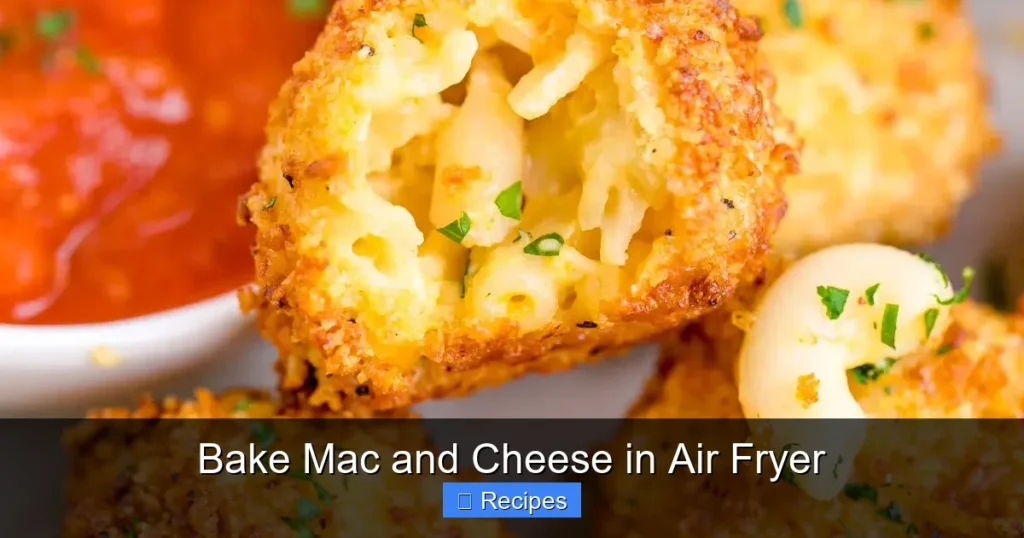 Bake Mac and Cheese in Air Fryer