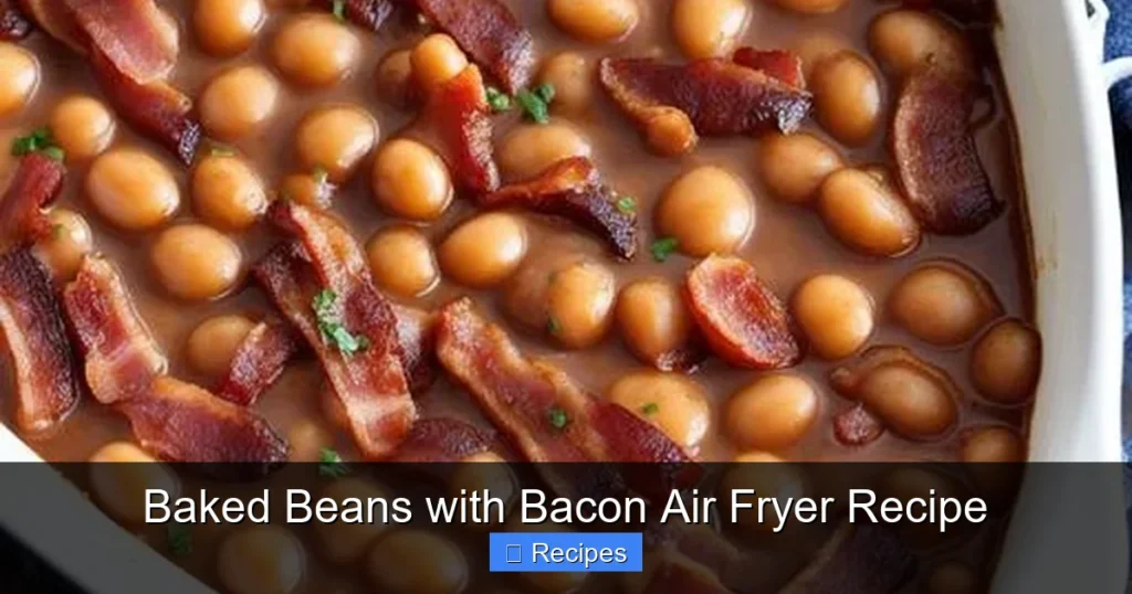 Baked Beans with Bacon Air Fryer Recipe