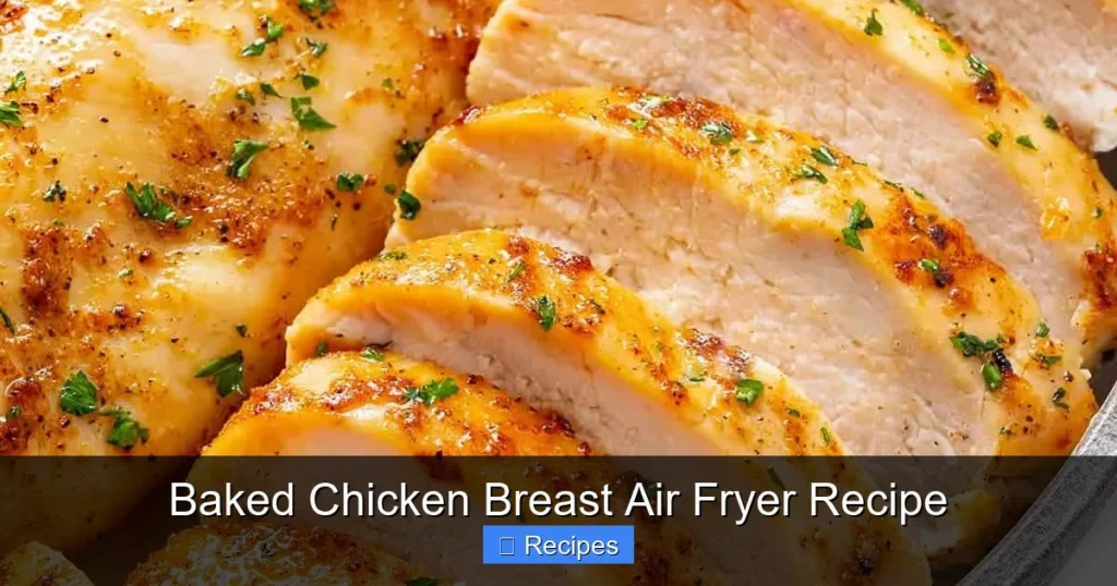Baked Chicken Breast Air Fryer Recipe