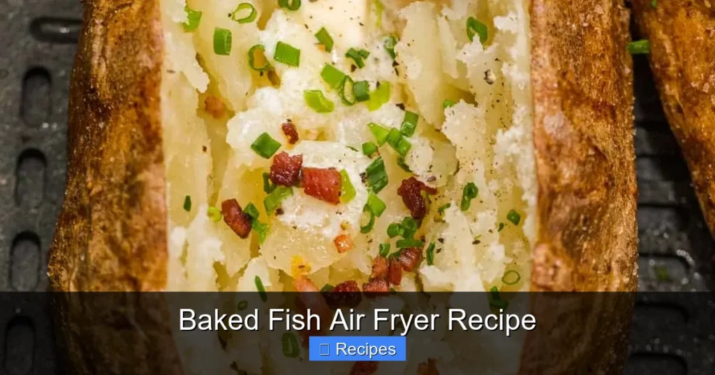 Baked Fish Air Fryer Recipe