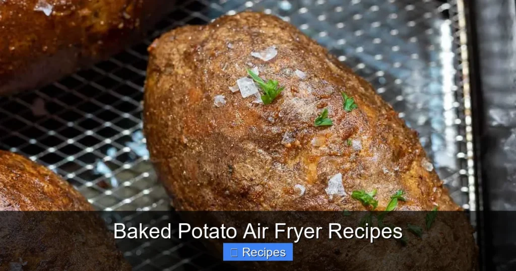 Baked Potato Air Fryer Recipes