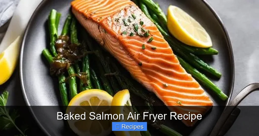 Baked Salmon Air Fryer Recipe