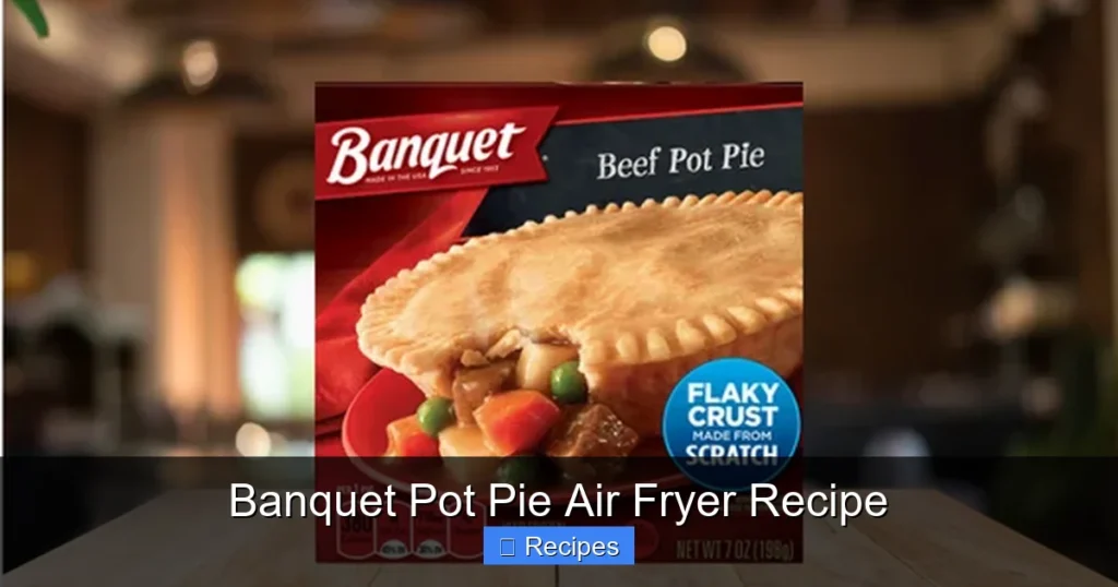 Banquet Pot Pie Air Fryer Recipe