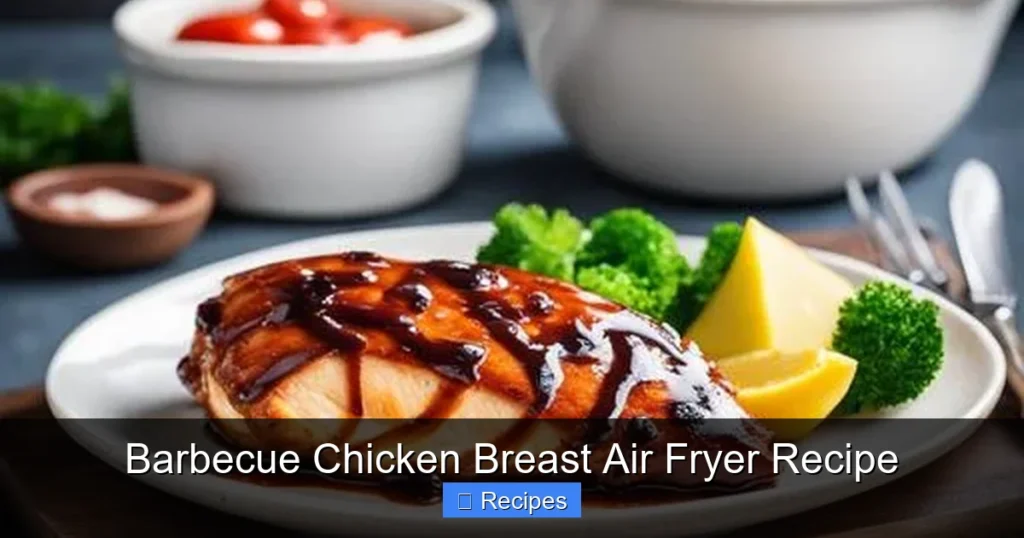 Barbecue Chicken Breast Air Fryer Recipe