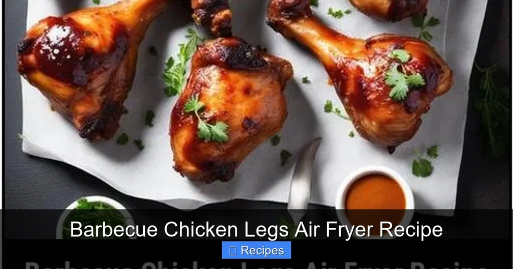 Barbecue Chicken Legs Air Fryer Recipe
